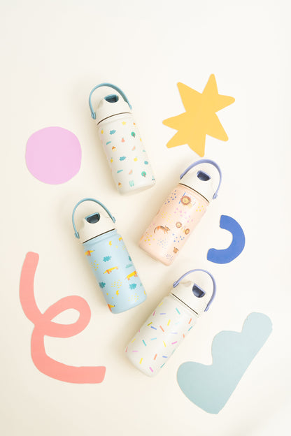 Trinkflasche aus Edelstahl Confetti