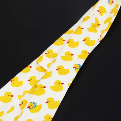 Cravate fine Canards Jaunes – visuel produit