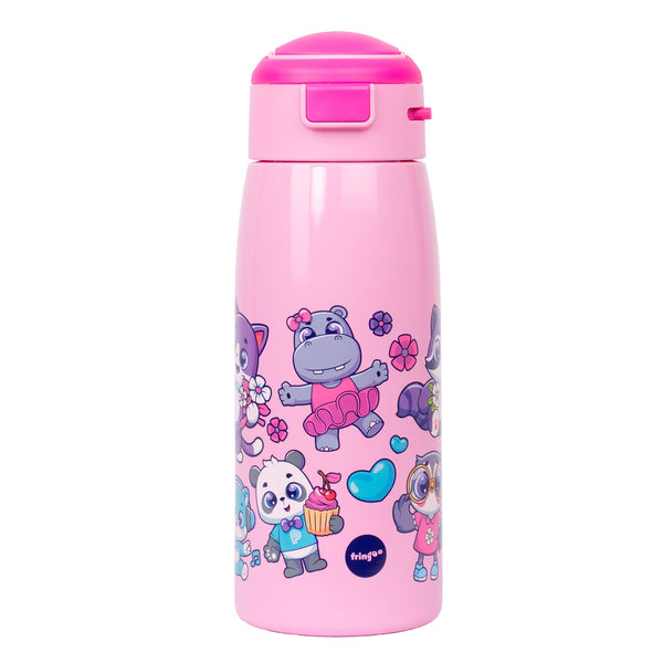 Stainless Steel Bottle 350ml - Cute Animals
