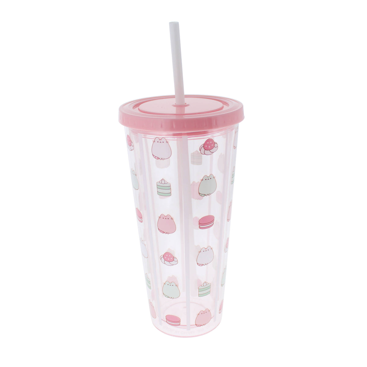 Pusheen Cup with Straw – Sweets