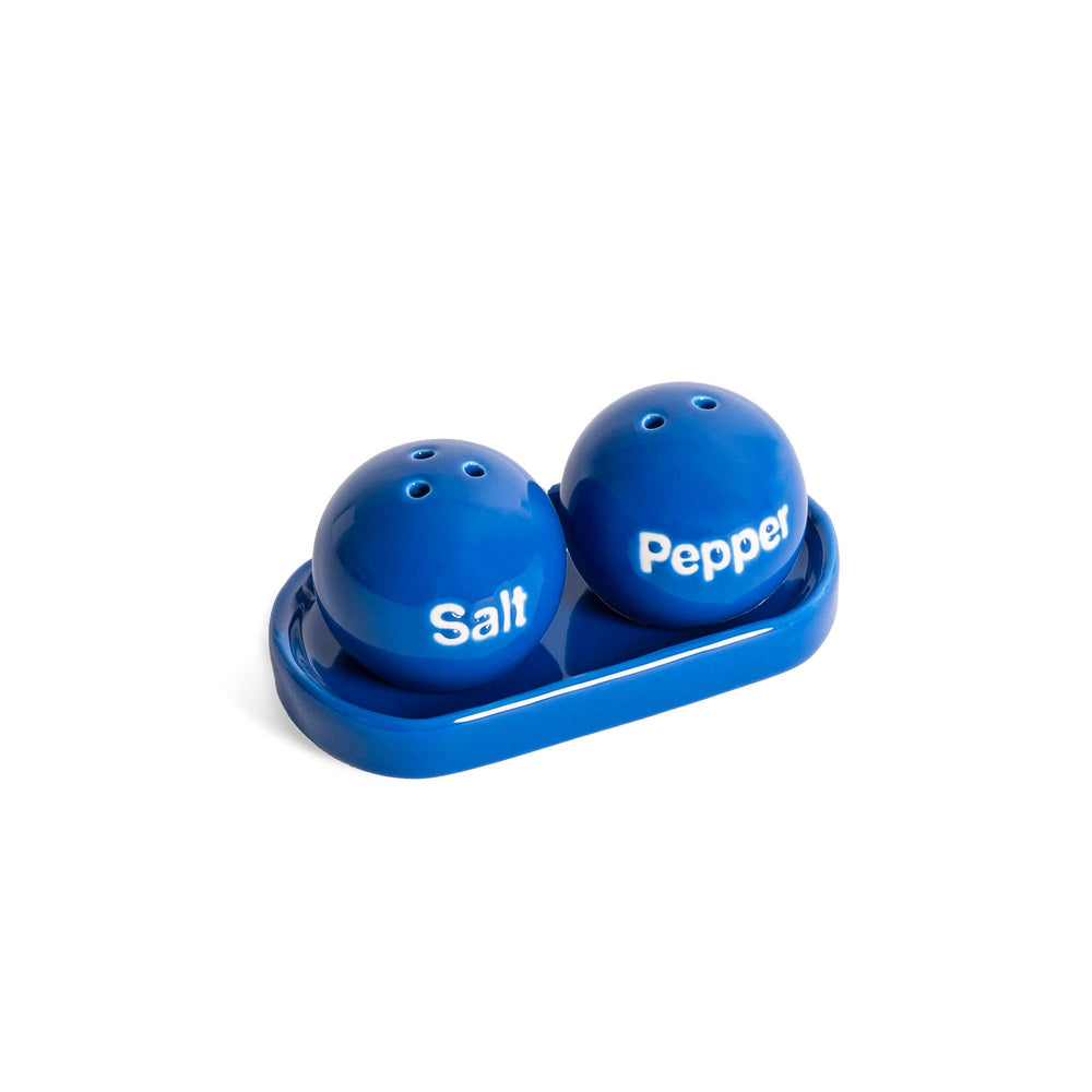 Salière et Poivrière Ping-pong Bleu