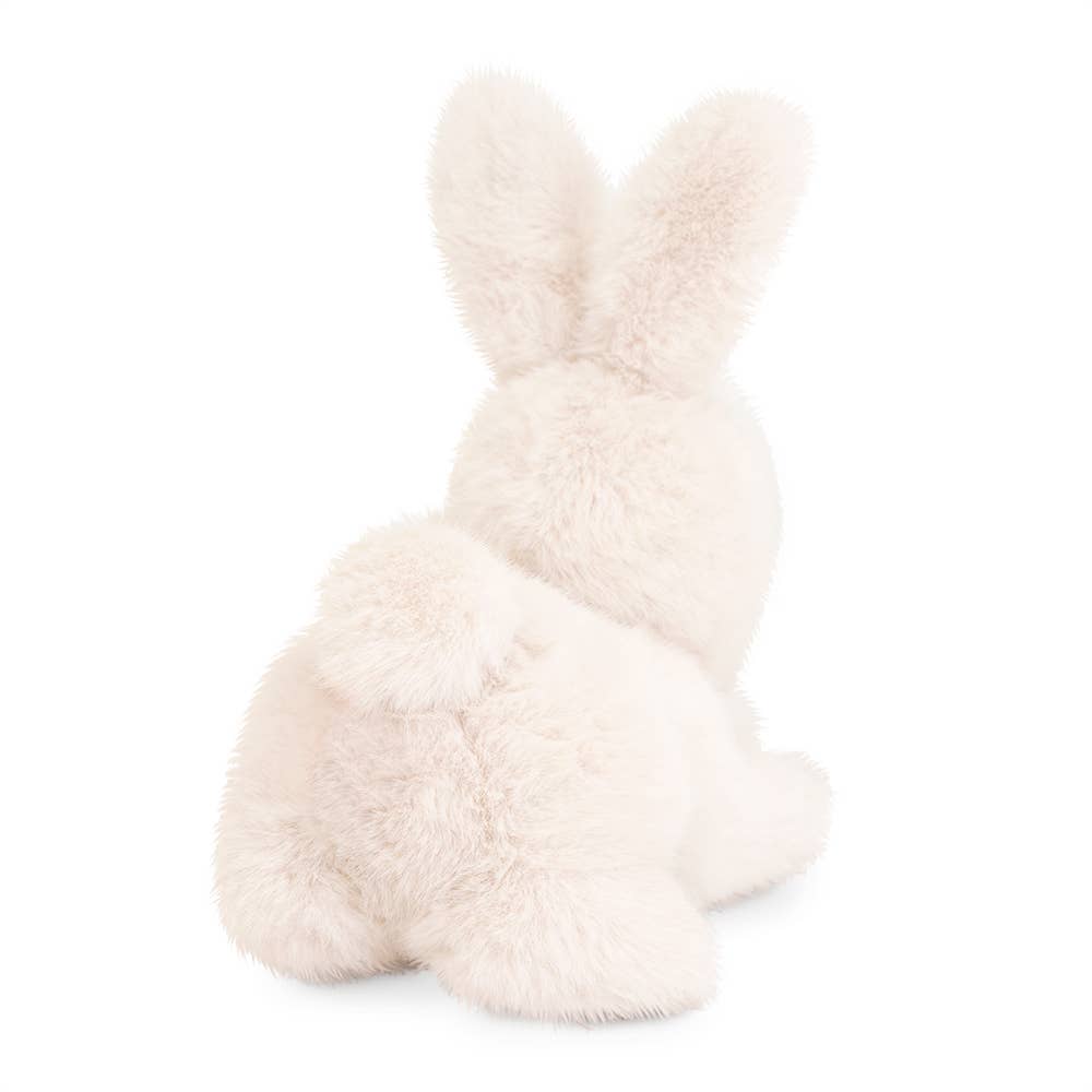 Ultra-soft white rabbit plush toy (20 cm) - 0+