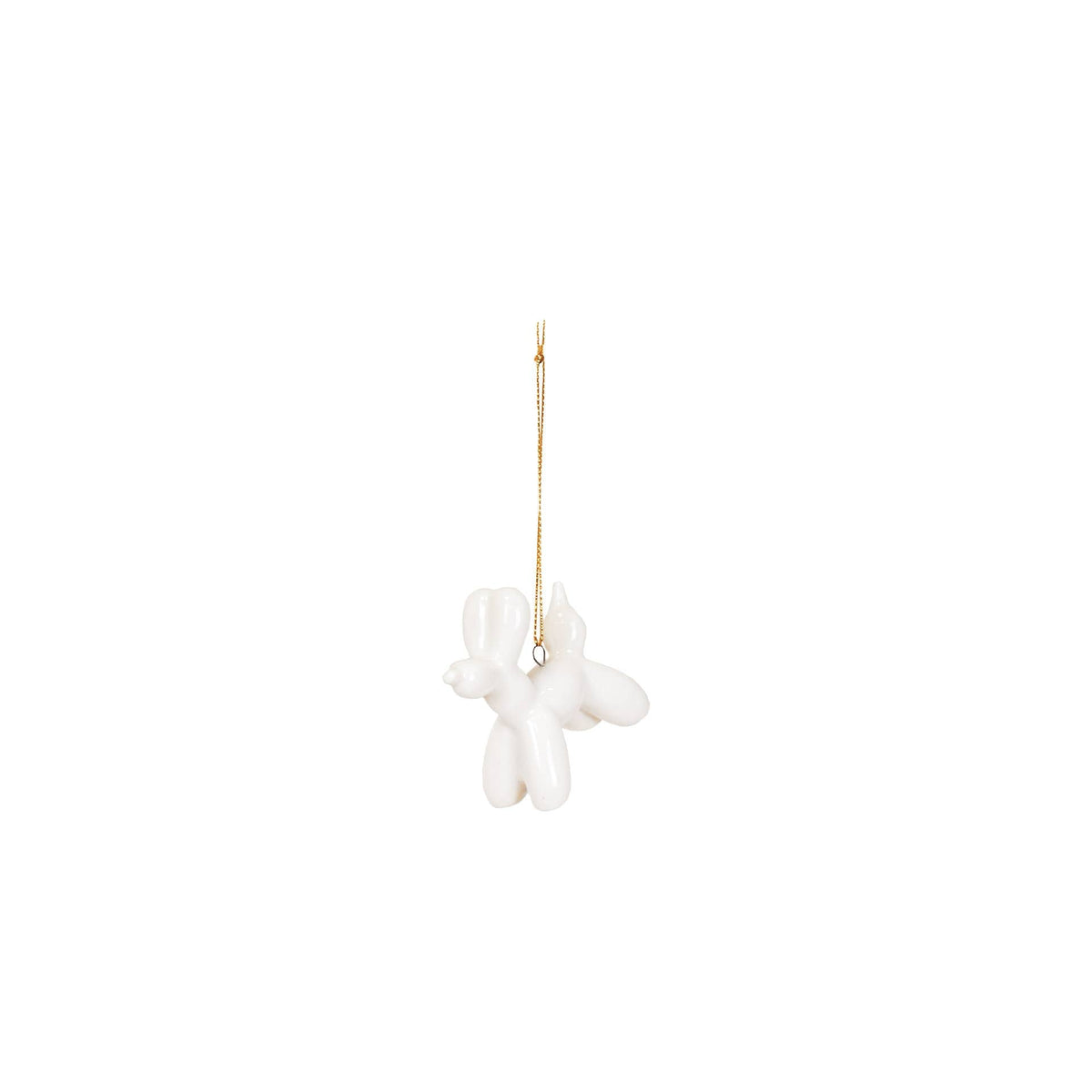 Kerstbal Witte Hond Ballon