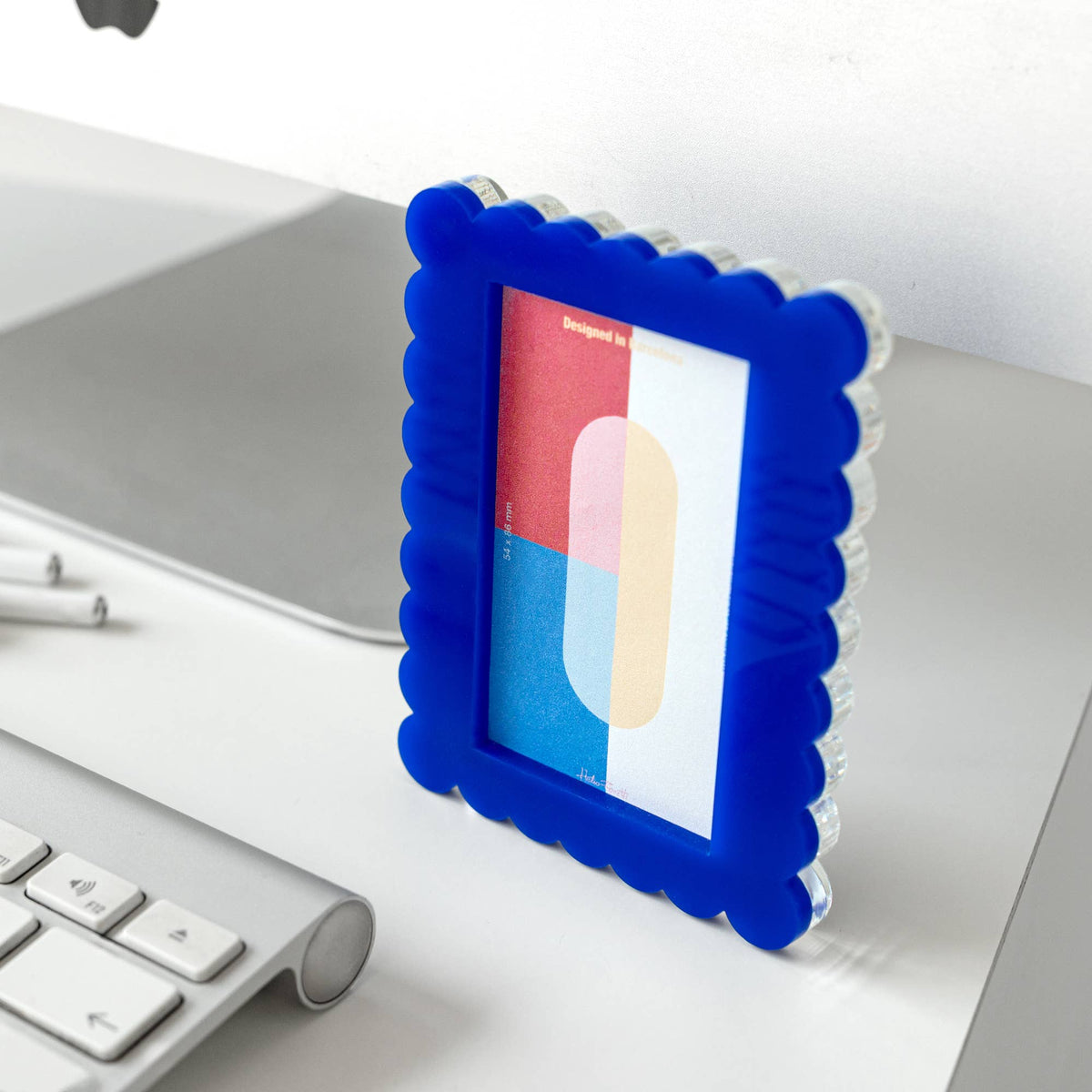 Mini Blue Waves Photo Frame