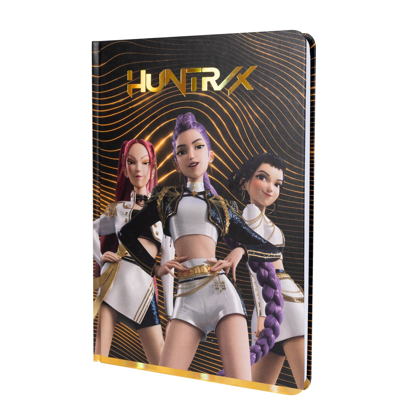 KPop Demon Hunters - A5 Notebook - Gold