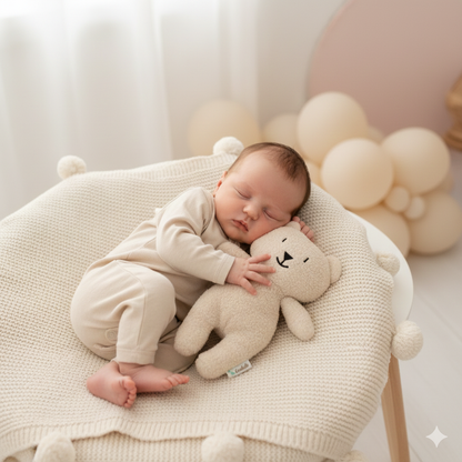 Teddybeer pluche speelgoed - Lichtbruin
