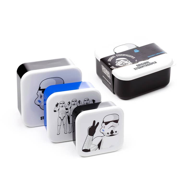 Set of 3 M/L/XL Lunch Boxes - The Original Stormtrooper