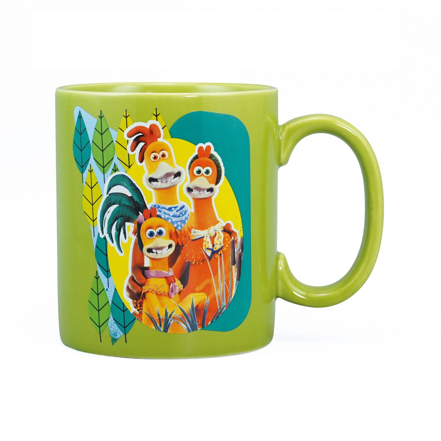 Standaard verpakte mok (400 ml) - Chicken Run (vrije uitloopfamilie)