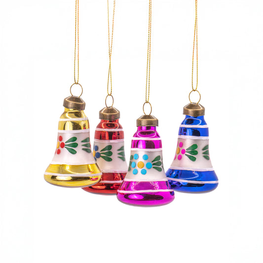 Vintage Bell-Shaped Balls - Assorted