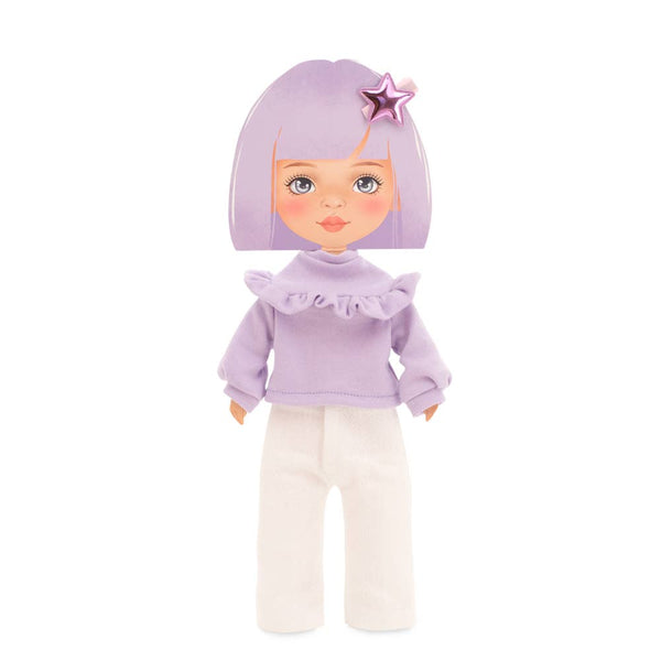 Clothing set: purple jersey 28 cm