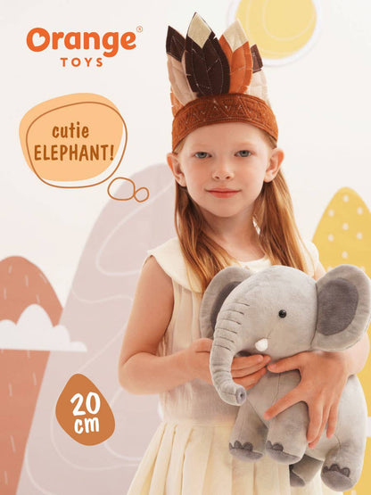 Peluche éléphant - 20 cm