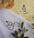 T-Shirt Brodé Pastis au Soleil