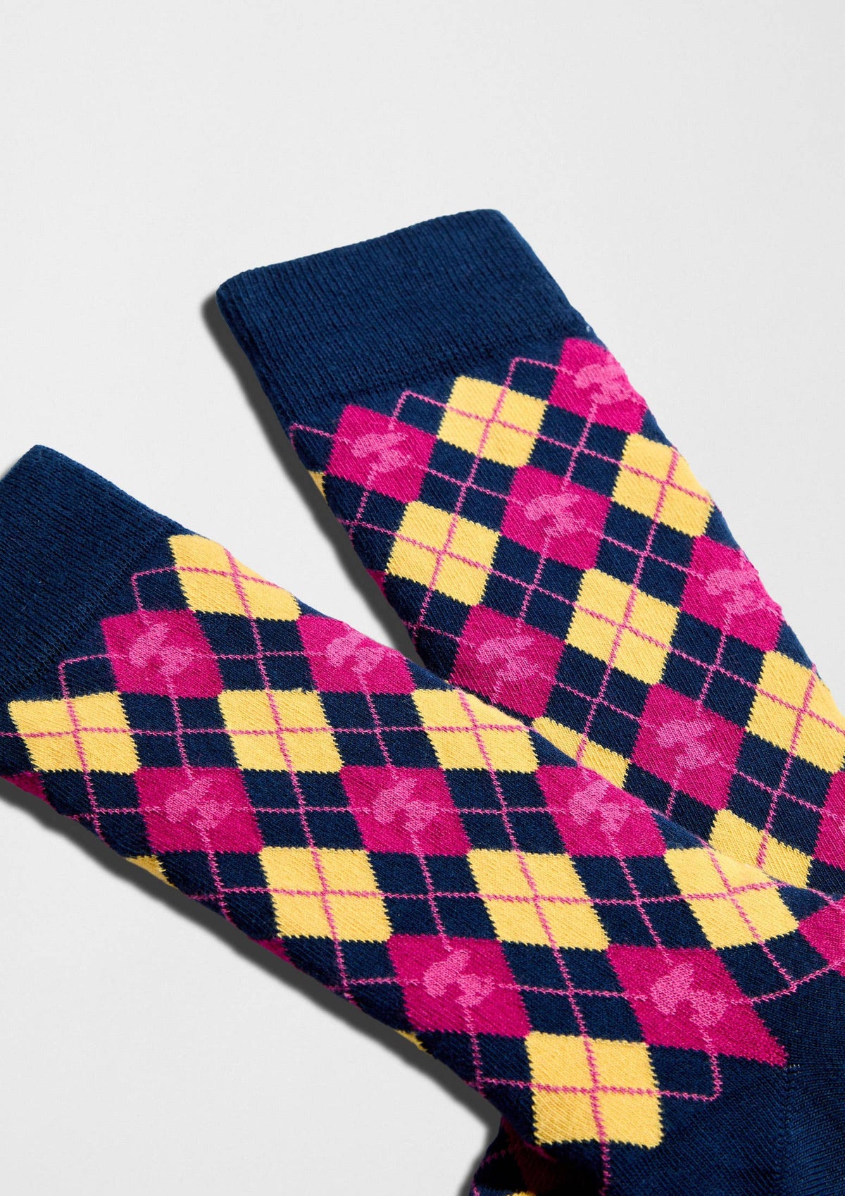 BeSnoopy Diamants Bleu marine - Chaussettes 100 % coton biologique