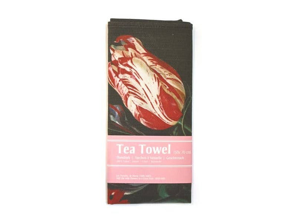 De Heem Tea Towel with Floral Still Life