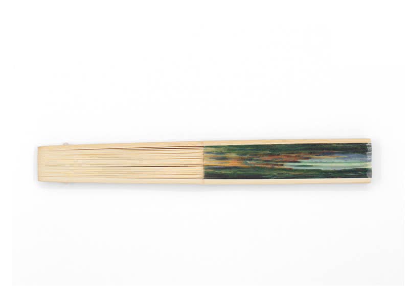 Hand fan, House at Jas de Bouffan, Cézanne