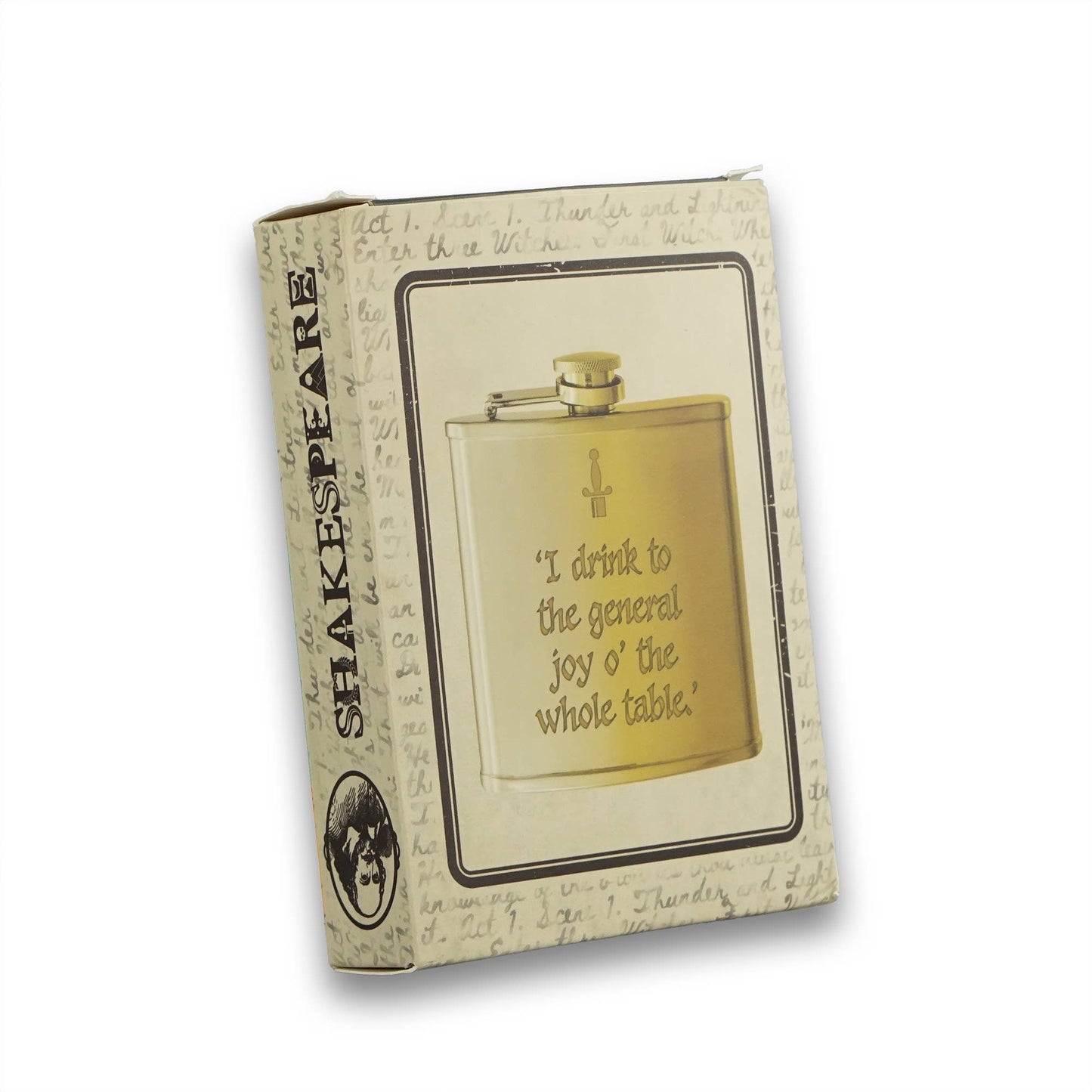 7oz flask - Shakespeare (Macbeth)