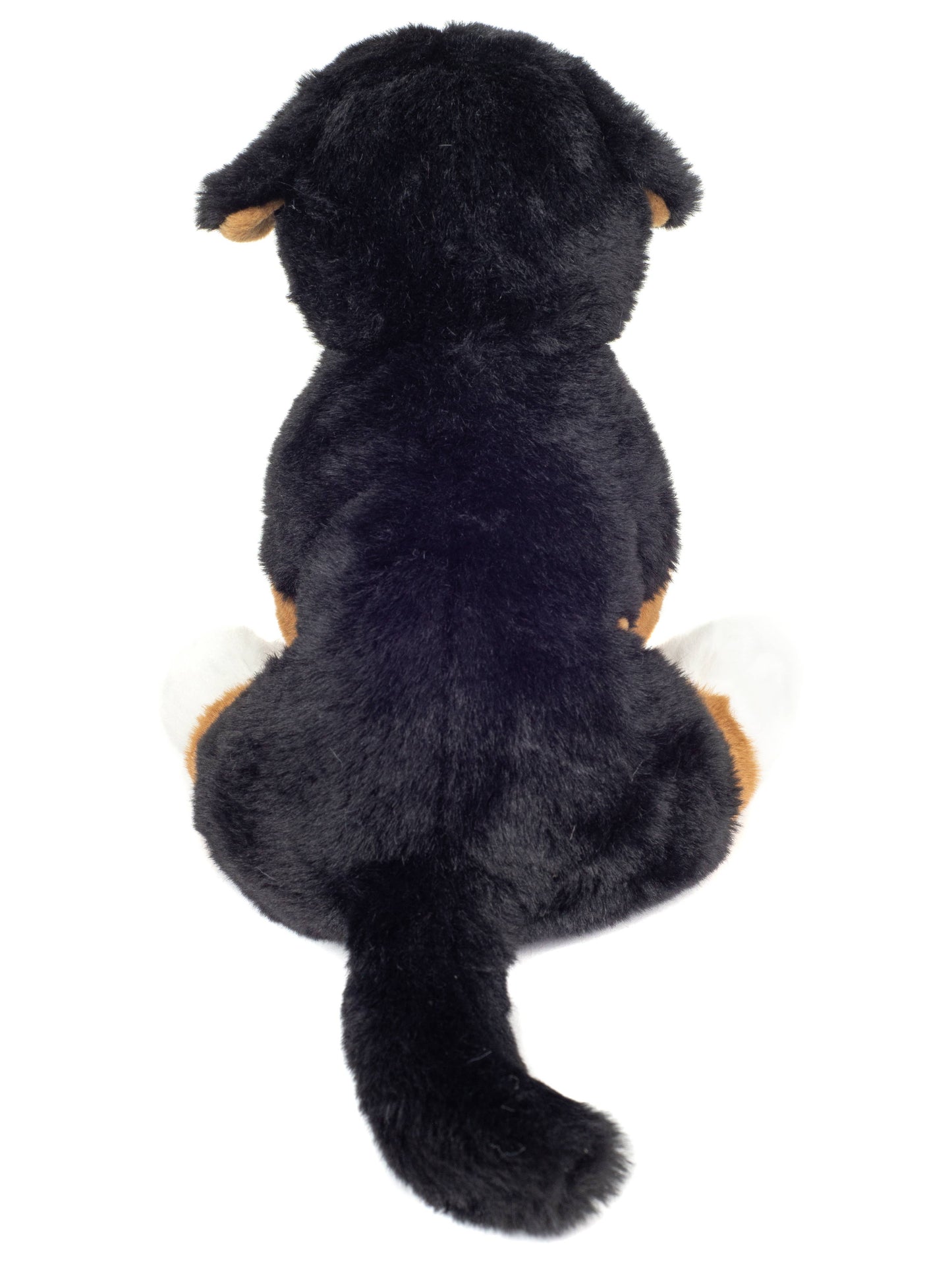 Sitting Bernese Mountain Dog Plush Toy