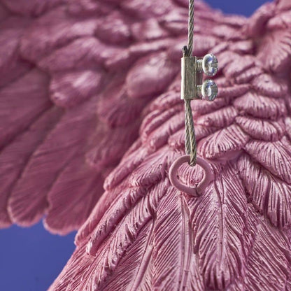 Pink Parrot Ceiling Light