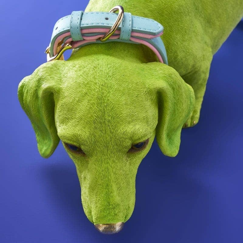 Chien Teckel Wilfried M. Collier, Résine Poly Verte