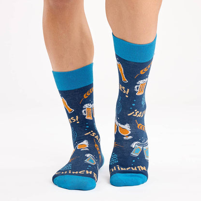 CHEERS seamless unisex cotton mid-calf socks