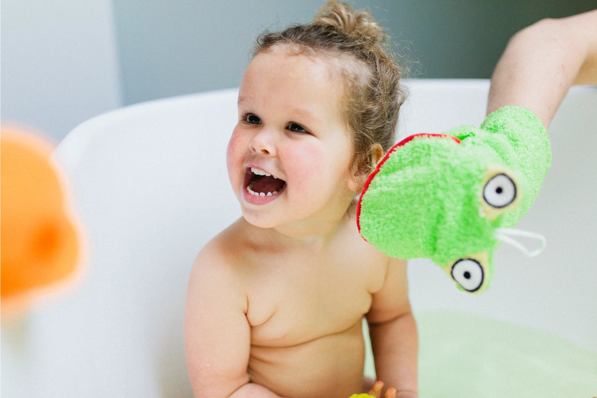 Frog Wash Mitt