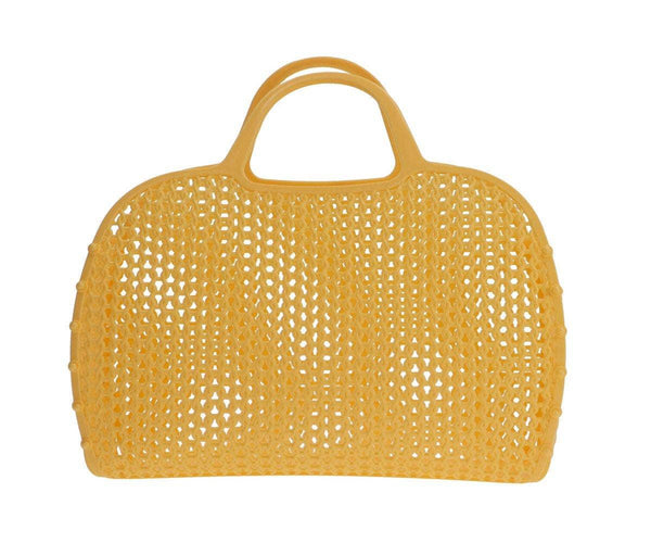 Sun Yellow Vintage Retro Bag