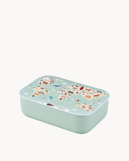 Bioloco Plant Classic Lunchbox - Dierenkaart