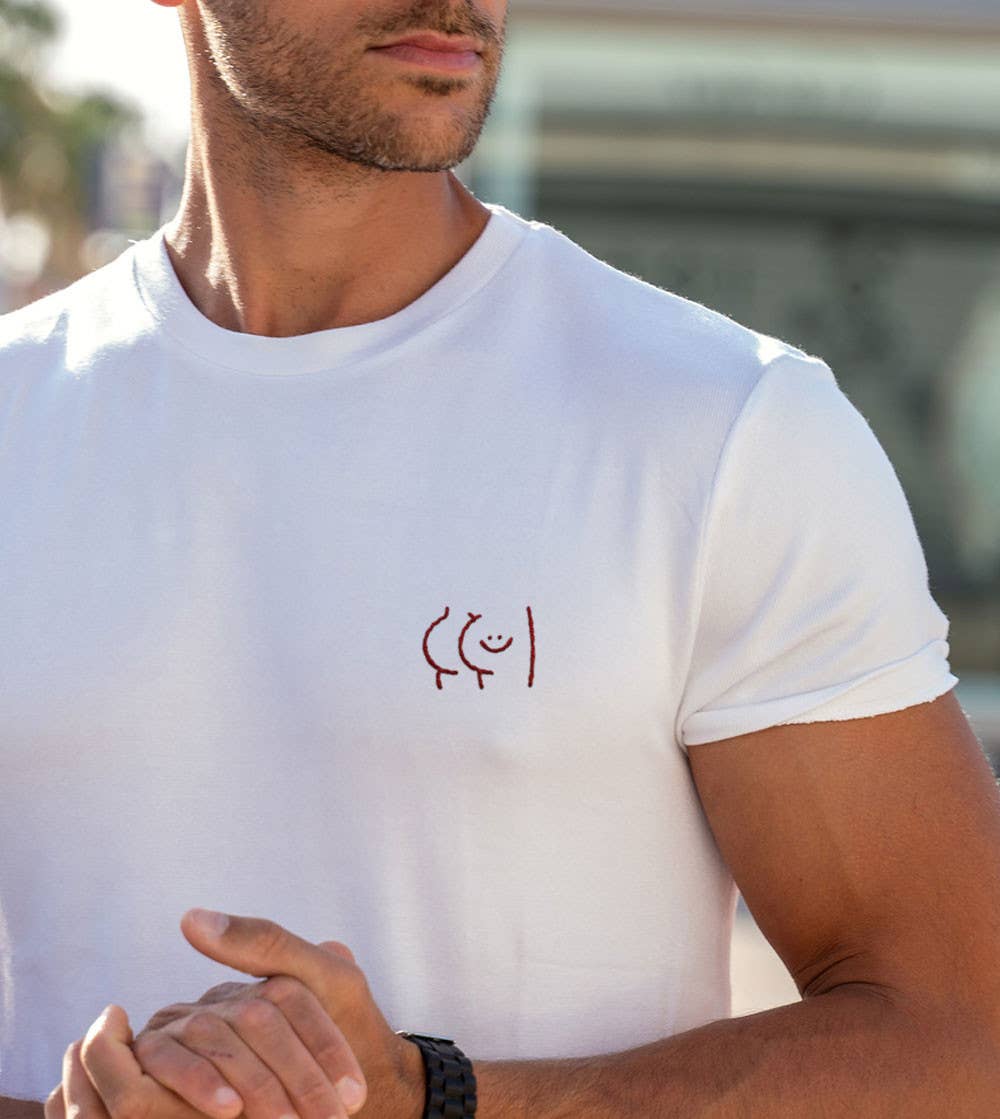 T-shirt brodé - P'tit cul