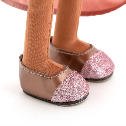 Tina doll in pink sequined dress - 32 cm