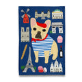 Tea towel « Bonjour Frenchie »