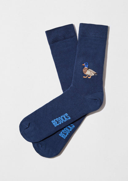 BeDuck Embroidery Socks