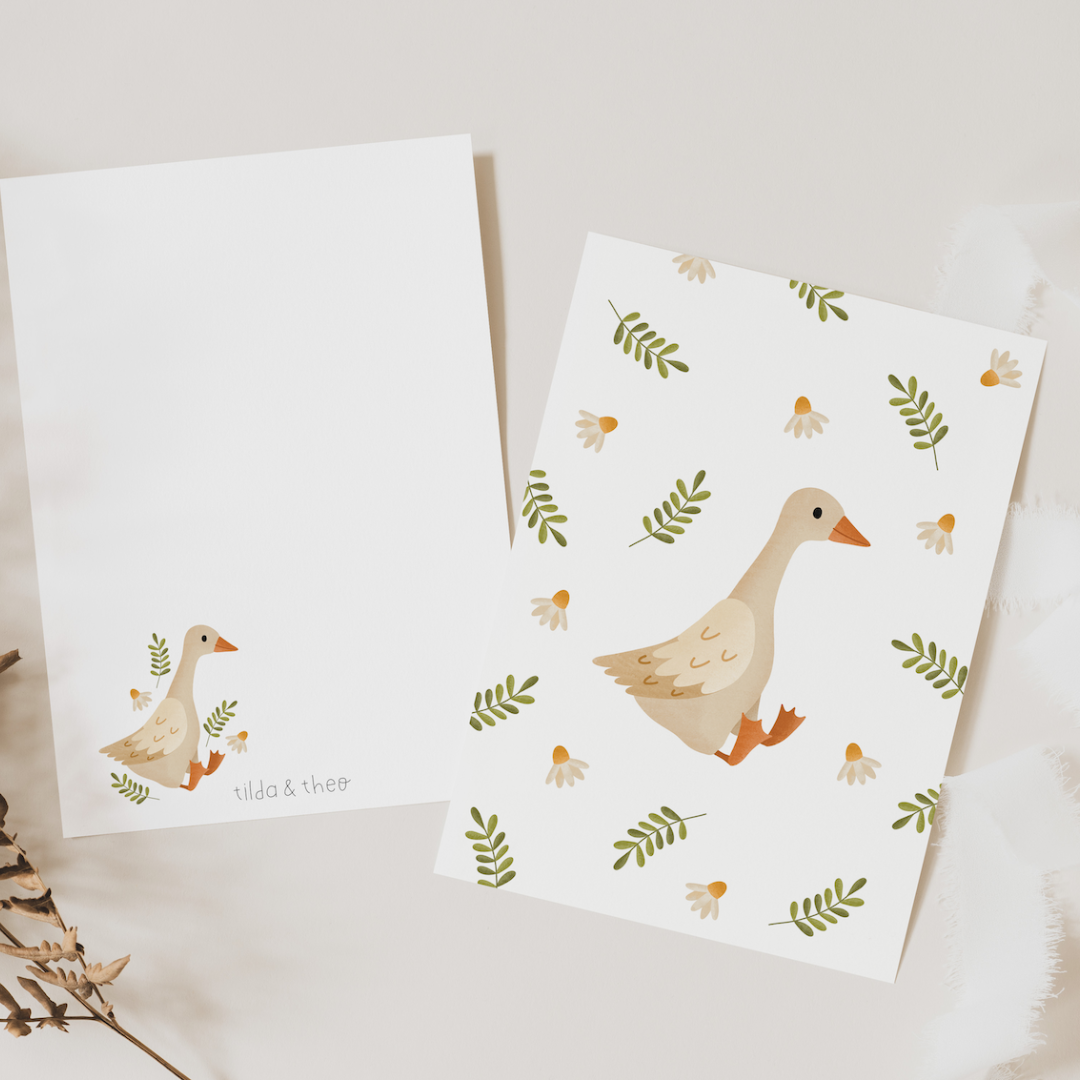 Duck Greeting Card