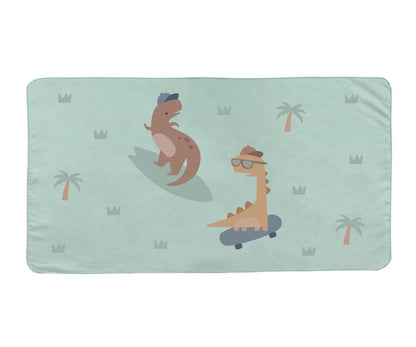 Cool Dinos Microfiber Beach Towel