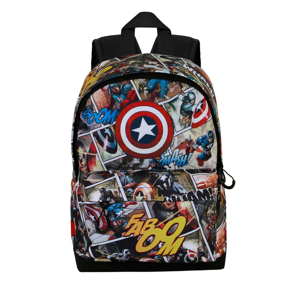 Small HS FAN Marvel Backpack - Captain America Comic