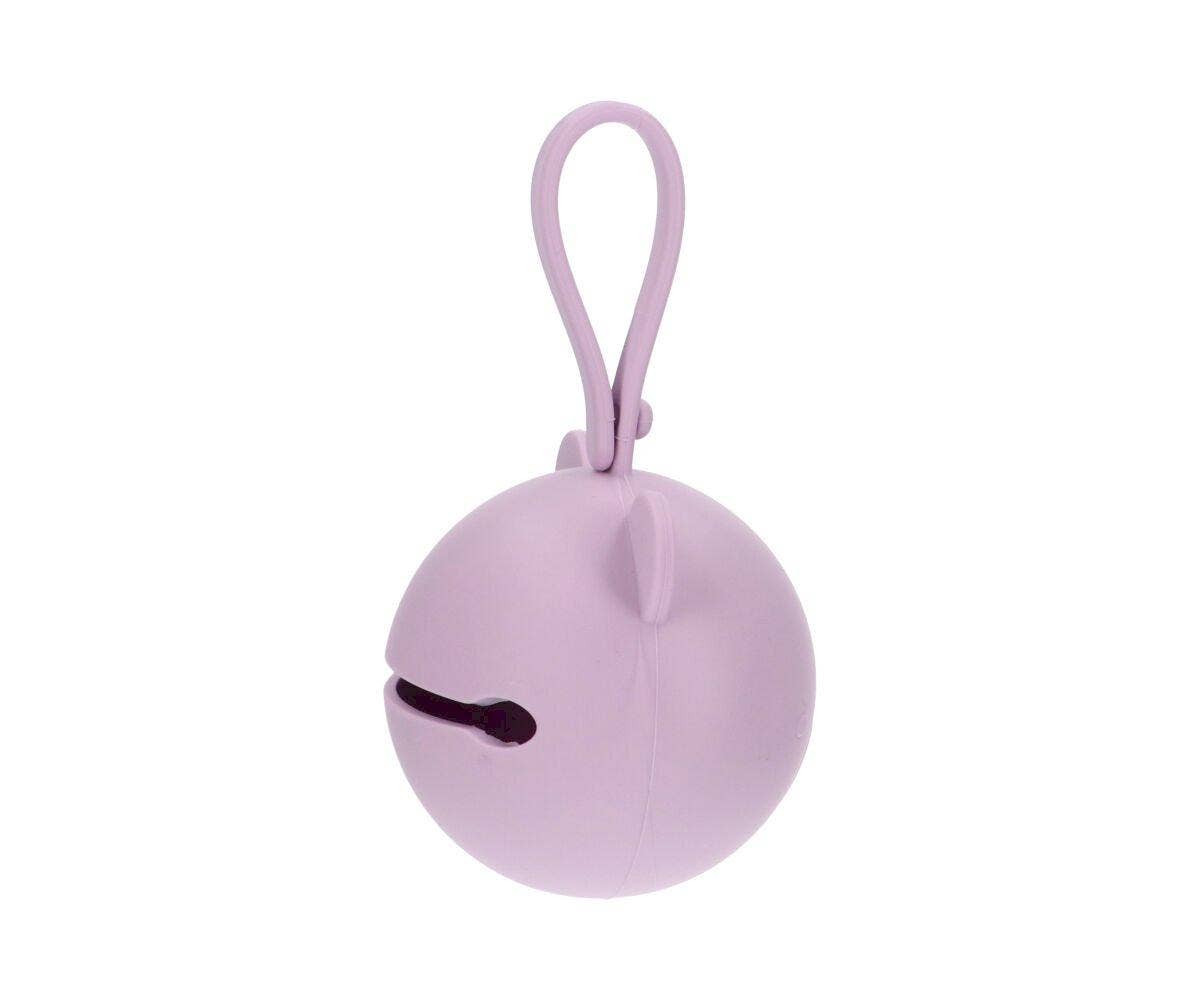 Lilac Bear Silicone Soother Holder