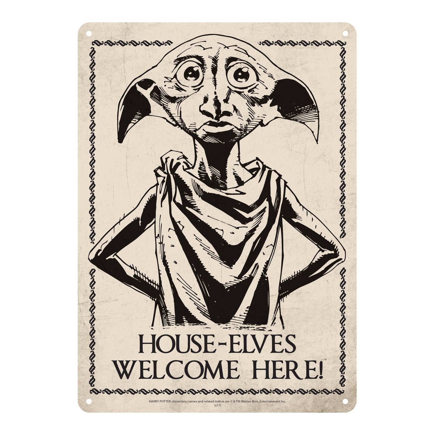 Harry Potter (Dobby) Decorative Metal Wall Sign