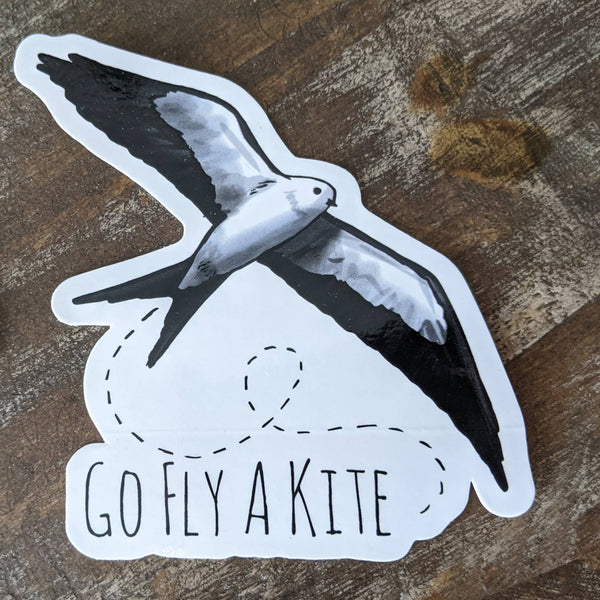 Go Fly a Kite Sticker