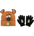 Set bonnet et gants Scooby-Doo personnage