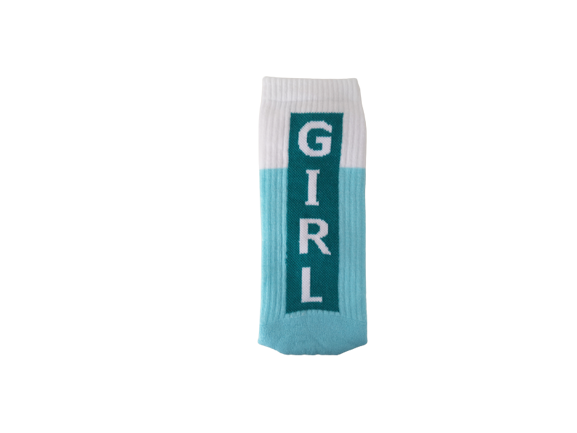 Girl Power Socks - Blue