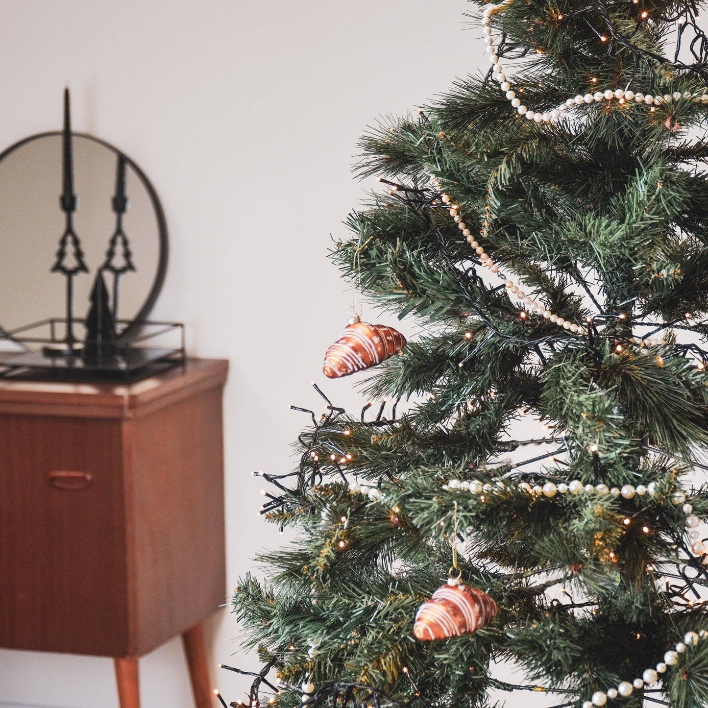 Christmas ball croissant