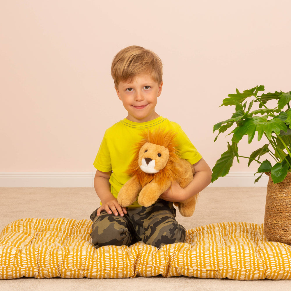 Peluche Lion Couché – 33 cm