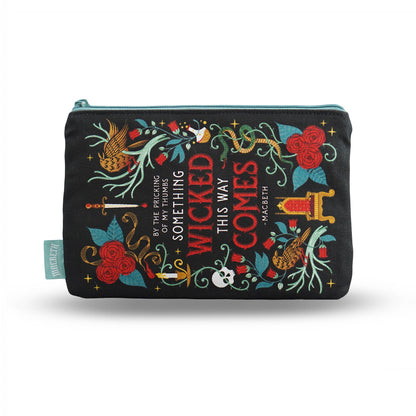 Cotton travel pouch (16 cm x 24 cm) - Macbeth (Shakespeare)