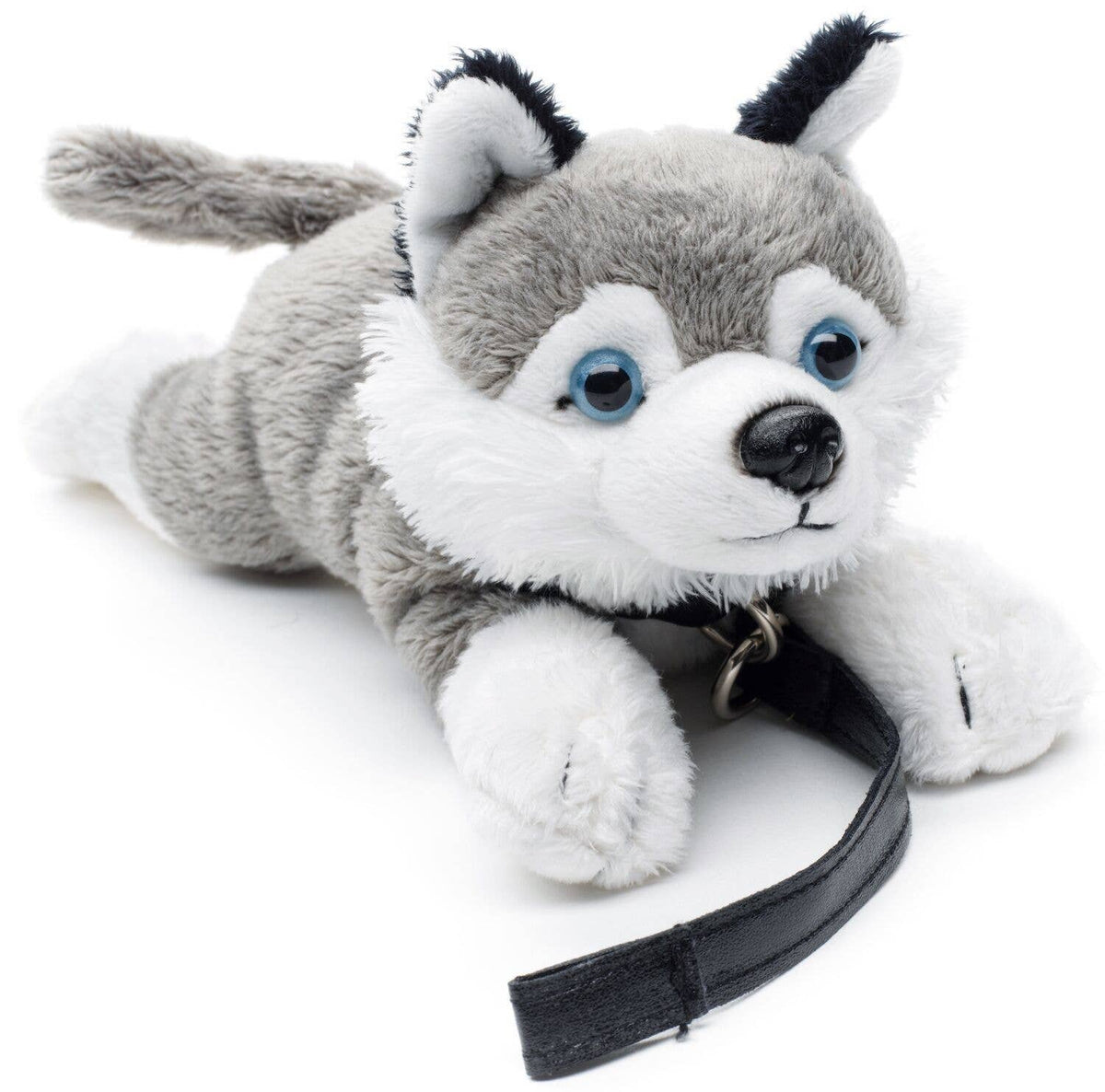 Husky plush with leash