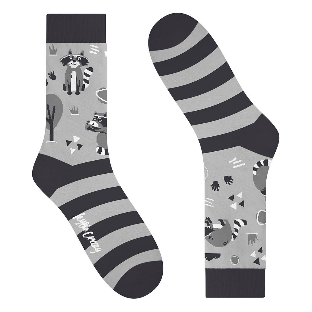 Raccoon socks