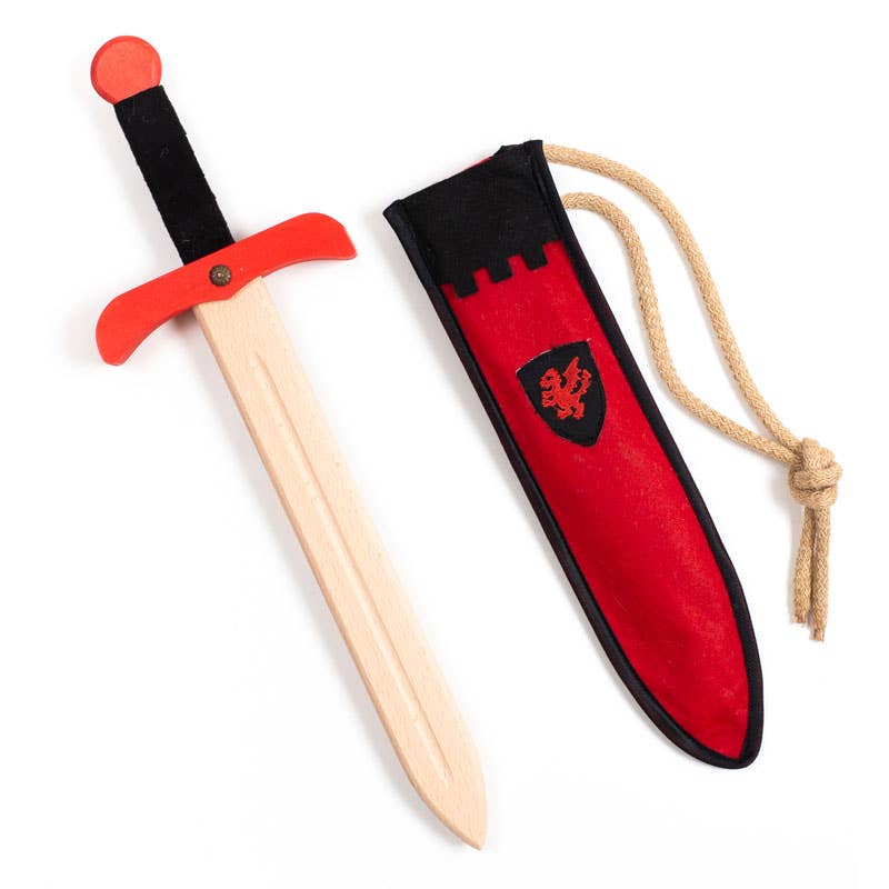 Kamelot S Sword + Red Scabbard