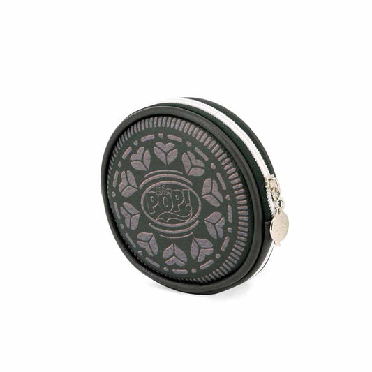 Oh My Pop! Black Cookie Round Coin Purse