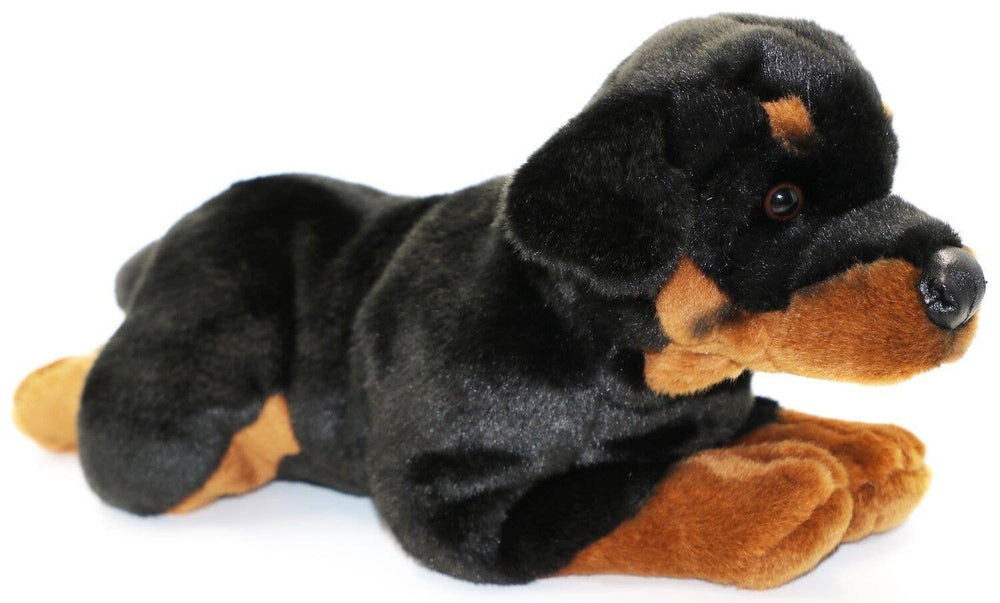 Peluche Rottweiler Couché Doudin
