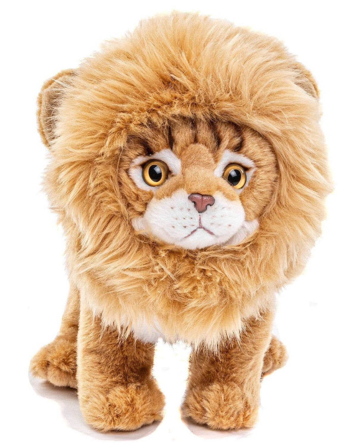 Maine coon cat plush with removable lion's mane