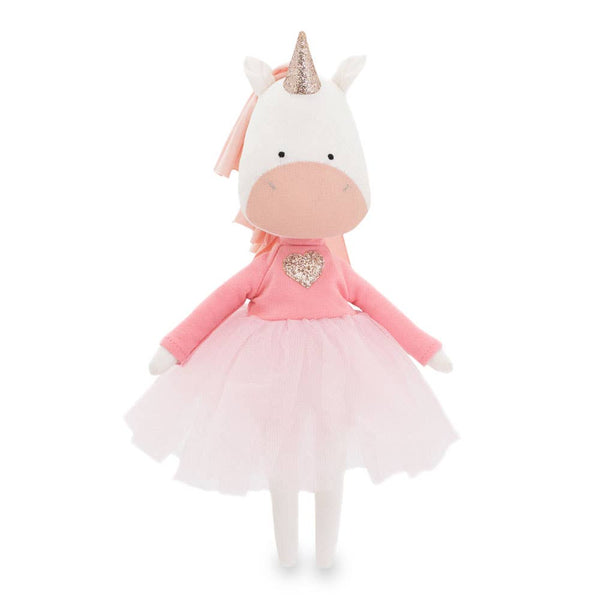 Cotti Motti cotton soft toy, Daphne the unicorn - 29 cm - from 0 months