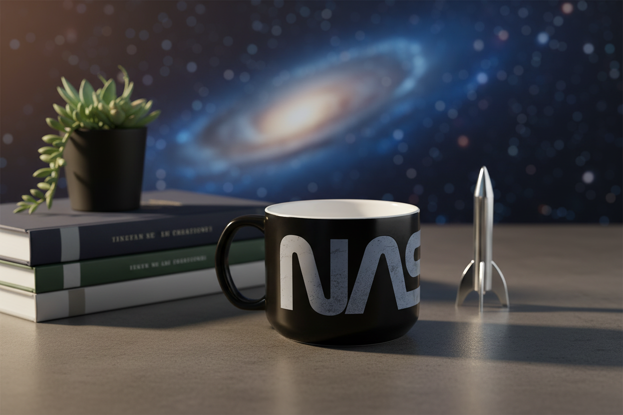 Mok met NASA-logo